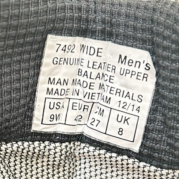 Nwot men’s Vasque Breeze 2.0 low Gray leather Hiking sneakers vibram sole size 9 - Picture 9 of 10